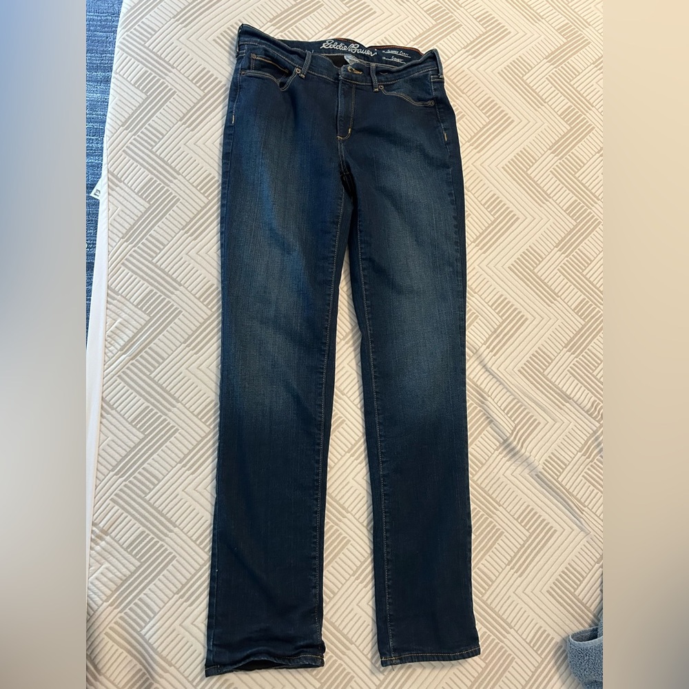 Eddie Bauer Flannel Lined Jeans